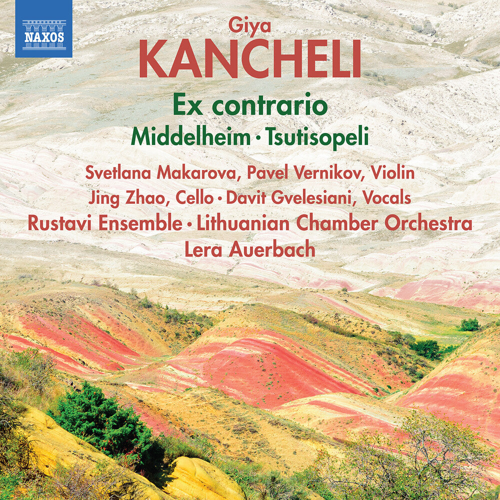 Kancheli: Ex Contrario Middelheim Tsutisopeli Music CD