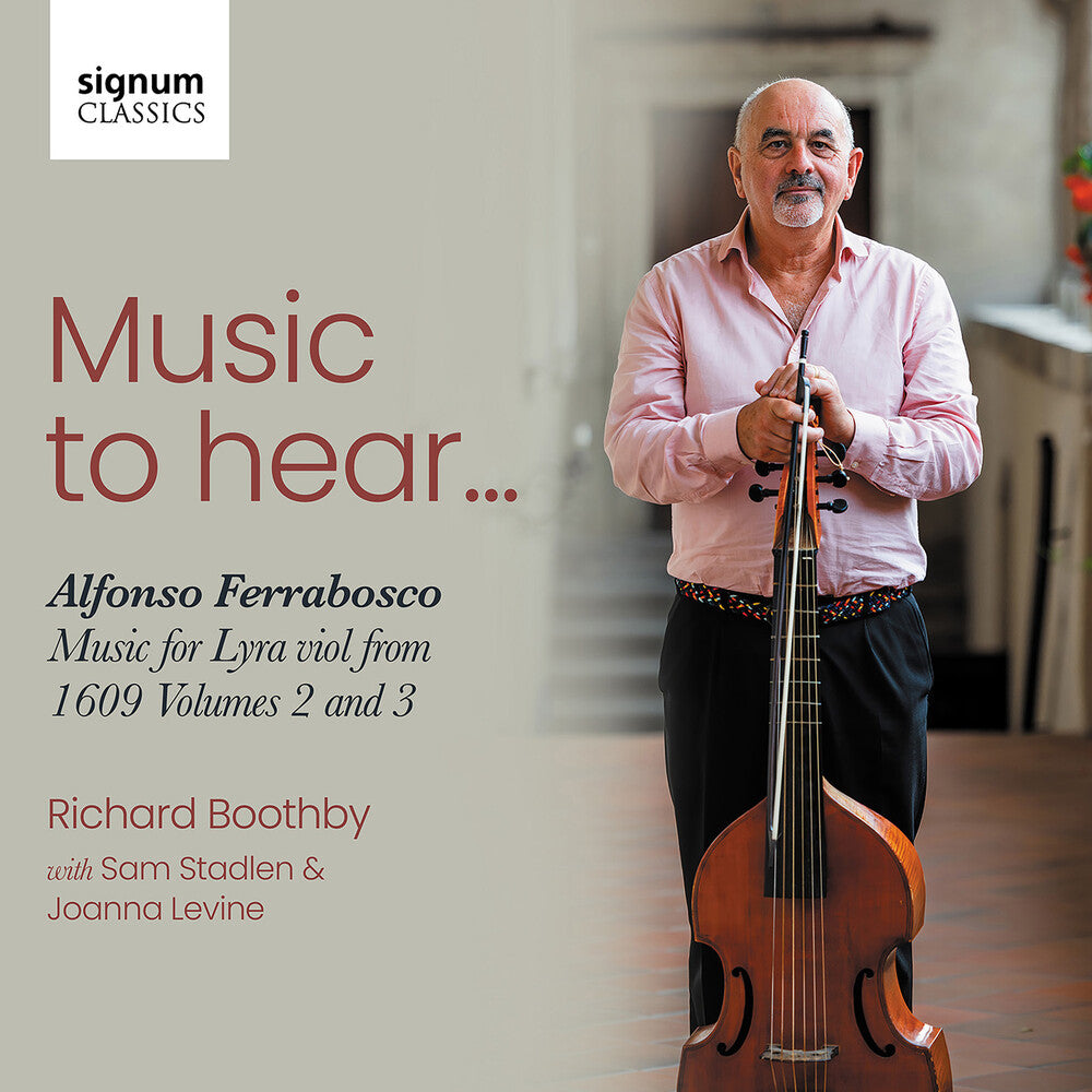 Music To Hear - Alfonso Ferrabosco Music For Lyra Music CD