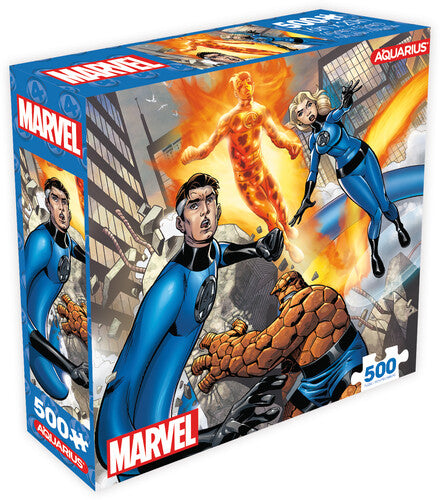 Fantastic Four 500 Piece Jigsaw Puzzle - Fantastic Four 500 Piece Jigsaw Puzzle - Collectibles