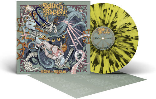 Witch Ripper - Through The Hourglass - Yellow/black - Vinyl Record