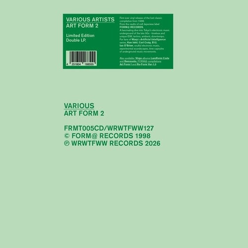 Art Form 2 / Various - Art Form 2 / Various - Vinyl Record
