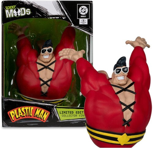 Dc Direct Collector Vinyl Figure Wv6 - Plastic Man - Dc Direct Collector Vinyl Figure Wv6 - Plastic Man - Collectibles