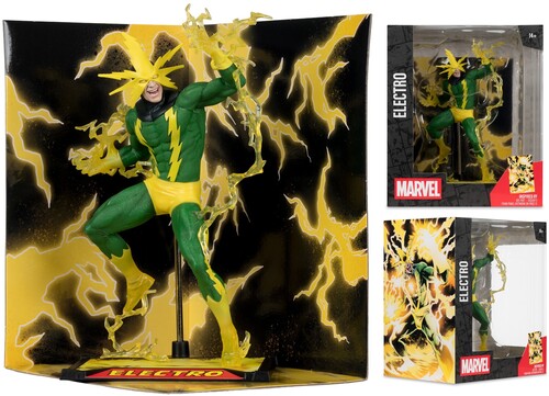 Marvel Coll 1:10th Wv8 Electro (joe Fixit #5) Stat - Marvel Coll 1:10th Wv8 Electro (joe Fixit #5) Stat - Collectibles