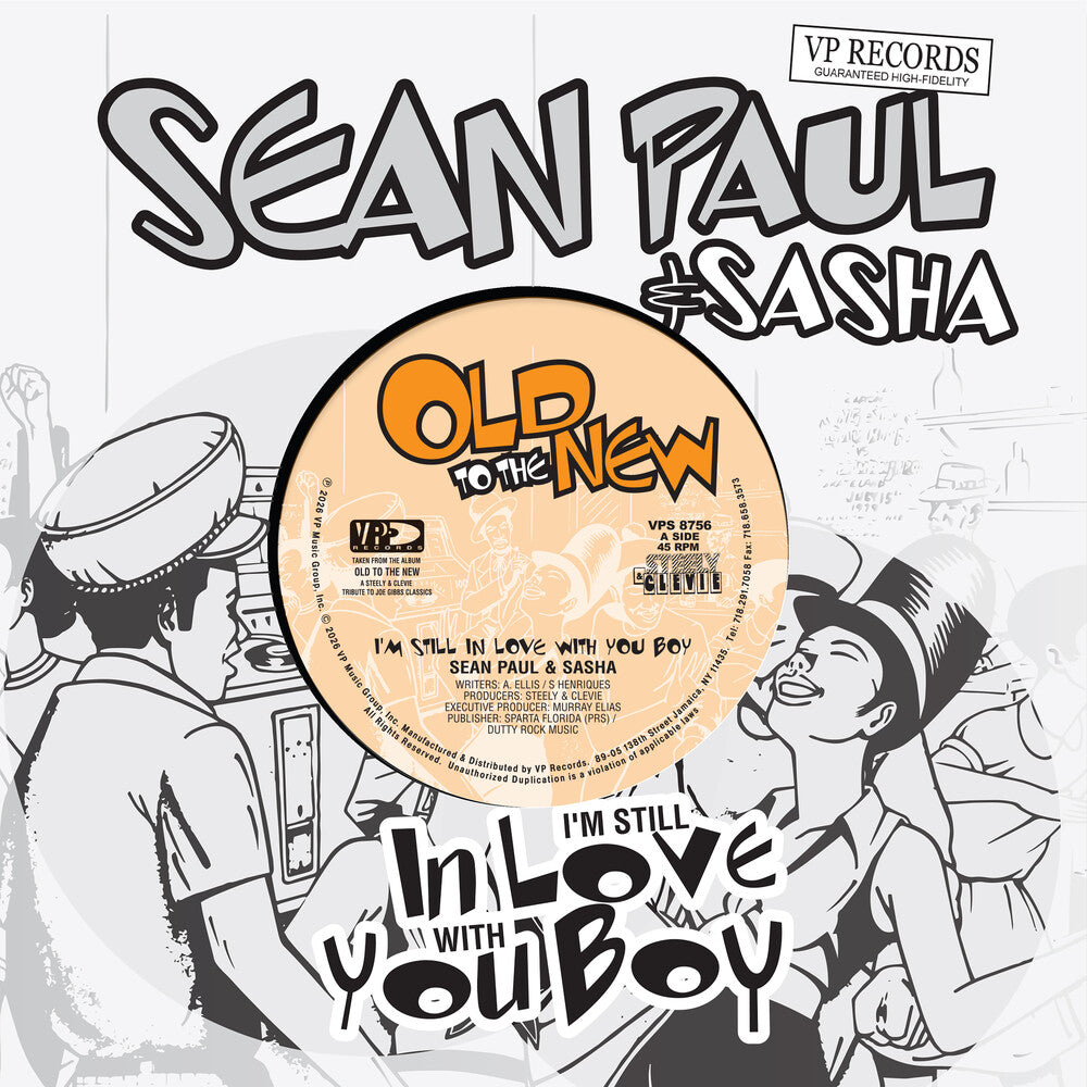 the album cover for Sean Paul / Sasha - I'm Still In Love With You