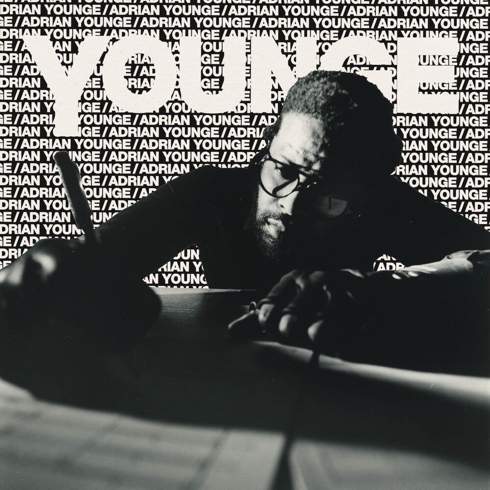 the album cover for Adrian Younge - Younge