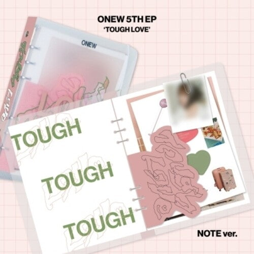 Onew - Tough Love - Note Version - Music CD