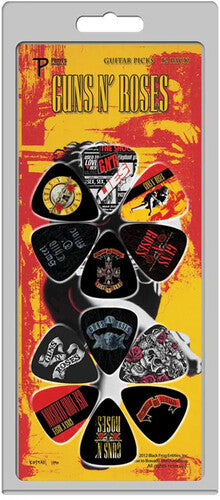 Perri's Guns N' Roses Guitar Picks (12 Pack) - Perri's Guns N' Roses Guitar Picks (12 Pack) - Musical Instrument