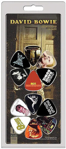 Perri's David Bowie Guitar Picks (12 Pack) - Perri's David Bowie Guitar Picks (12 Pack) - Musical Instrument