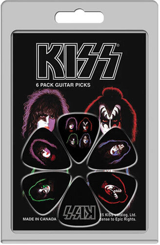 Perri's Kiss Faces Guitar Picks (6 Pack) - Perri's Kiss Faces Guitar Picks (6 Pack) - Musical Instrument
