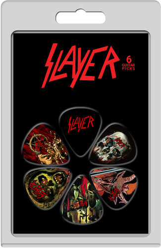 Perri's Slayer Albums Guitar Picks (6 Pack) - Perri's Slayer Albums Guitar Picks (6 Pack) - Musical Instrument