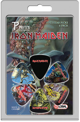 Perri's Iron Maiden Albums Guitar Picks (6 Pack) - Perri's Iron Maiden Albums Guitar Picks (6 Pack) - Musical Instrument