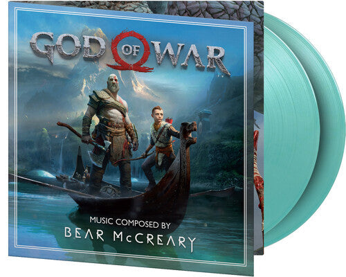 God Of War - Official Soundtrack (Limited Edition 180 Gram Turquoise Colored Vinyl) Vinyl Record