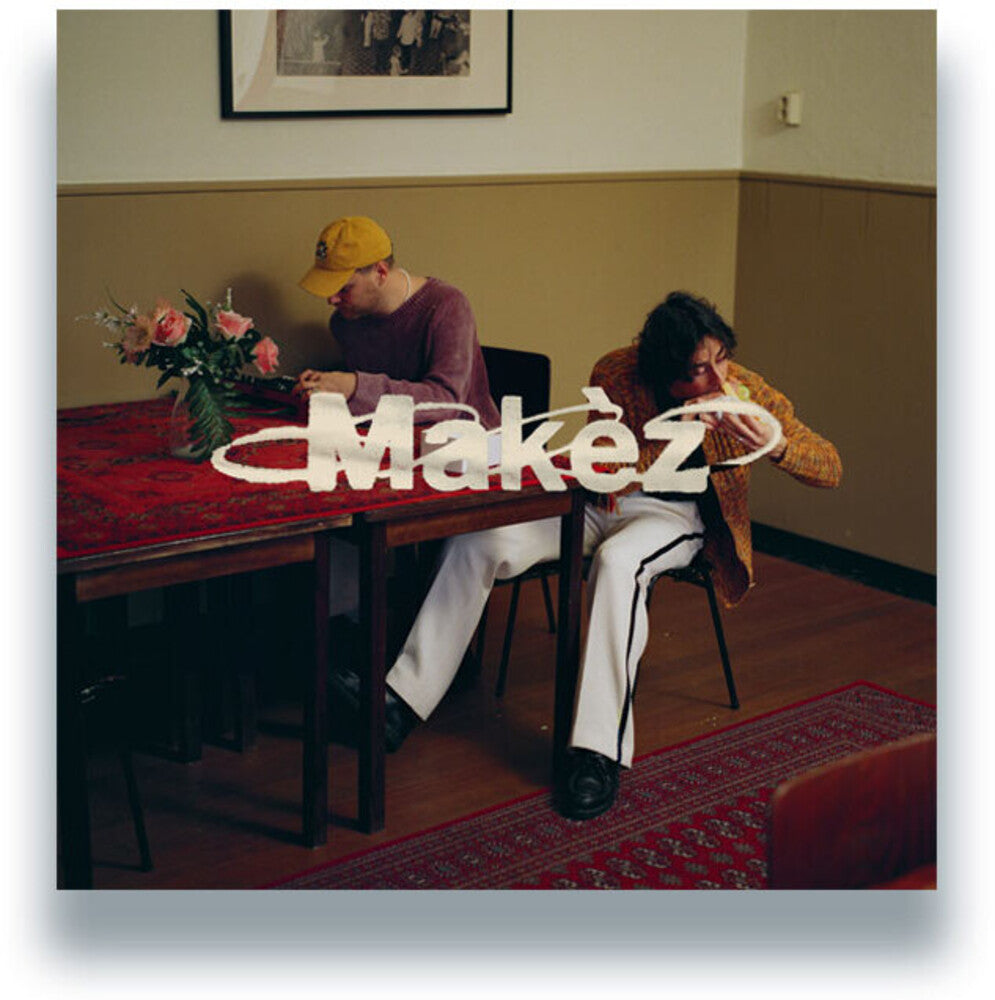 the album cover for Makez - Arriving Home Elsewhere