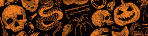 Pluginz Spooky Magnetic Grill - Pluginz Spooky Magnetic Grill - Novelties
