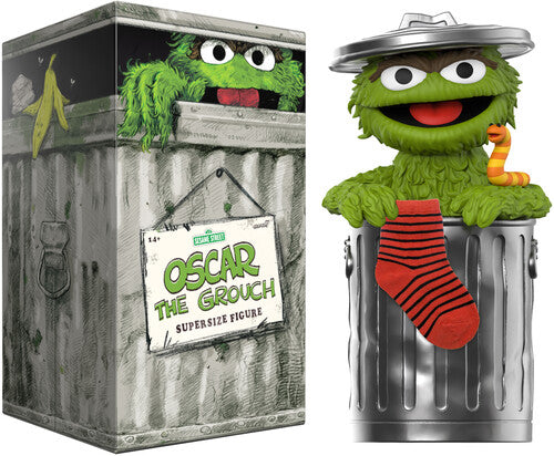 Sesame Street Supersize Vinyl Oscar The Grouch - O - Sesame Street Supersize Vinyl Oscar The Grouch - O - Collectibles
