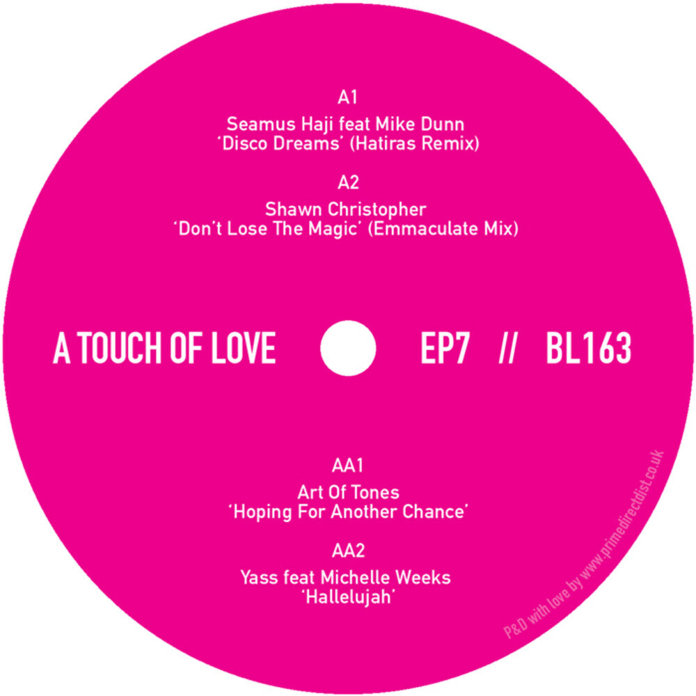 the album cover for Touch of Love EP 7 / Various - A Touch Of Love EP 7 (Various Artists)
