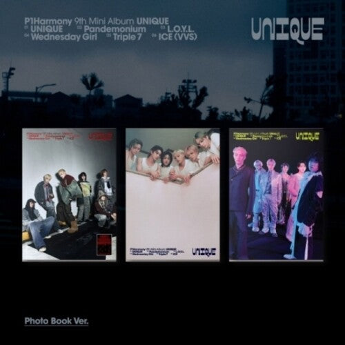 P1harmony - Unique - Photobook Version - Music CD