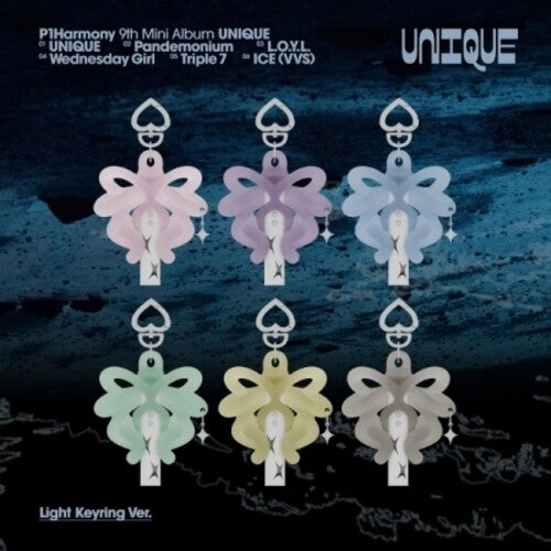 P1harmony - Unique - Light Keyring Version - Music CD