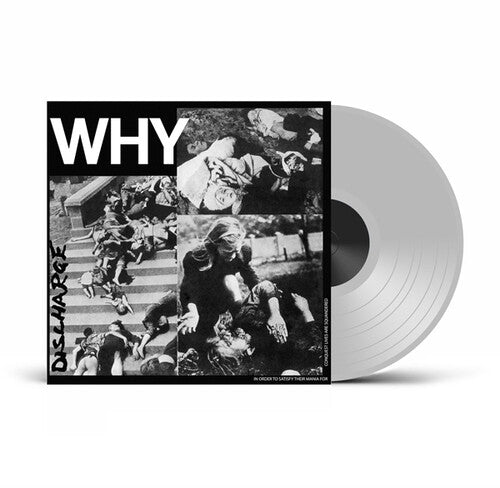 Discharge - Why - Uk Exclusive Clear Vinyl - Vinyl Record