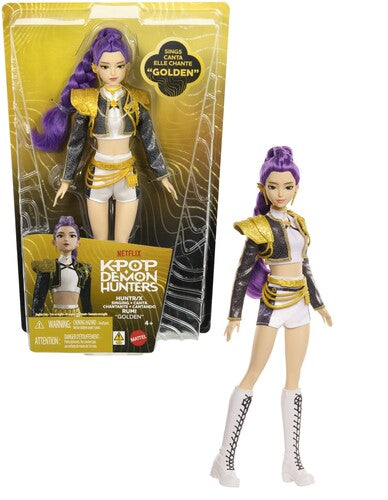Kpop Demon Hunter - Kpop Demon Hunter Fashion Singing Doll Rumi - Collectibles