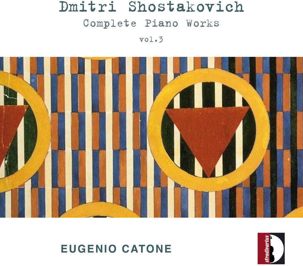 Dmitri Shostakovich: Complete Pno Works Vol. 3 Music CD