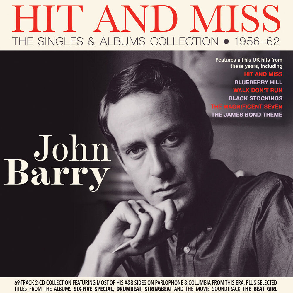 Hit And Miss: Singles & Albums Collection 1956-62 Music CD