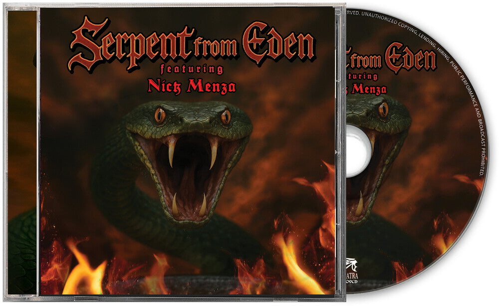 Serpent From Eden Feat. Nick Menza Music CD