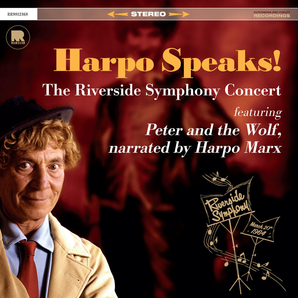 Harpo Speaks! - The Riverside Symphony Concert featuring Peter and the Wolf Music CD