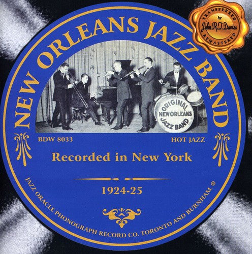 New Orleans Jazz Band - Recorded In New York - Music CD