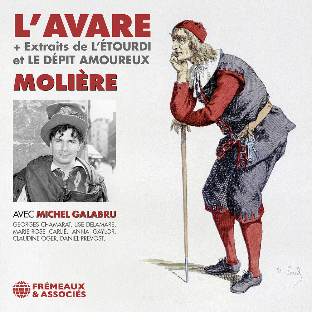 Moliere - L'avare (Plus Extraits De L'etourdi Et Music CD