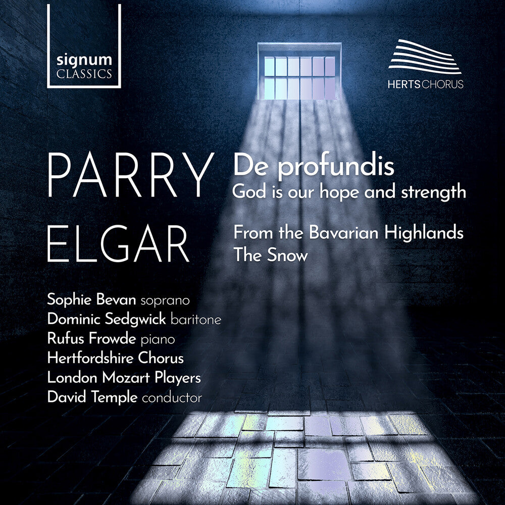 De Profundis - Choral Works By Parry & Elgar Music CD