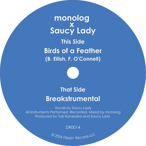 Monolog & Saucy Lady - Birds Of A Feather - Vinyl Record