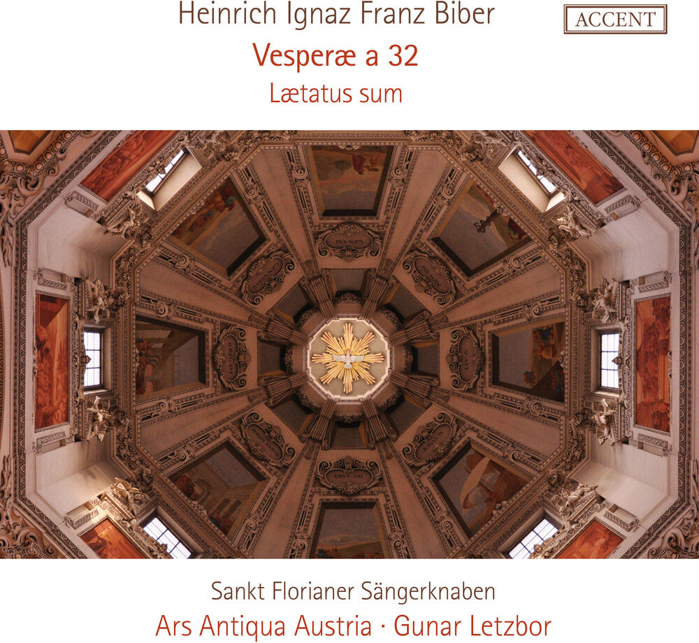 Heinrich Ignaz Franz Biber: Vesperae A 32 Music CD