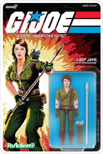 G.i. Joe Reaction+ Wave 09 - Lady Jaye (cartoon) - G.i. Joe Reaction+ Wave 09 - Lady Jaye (cartoon) - Collectibles