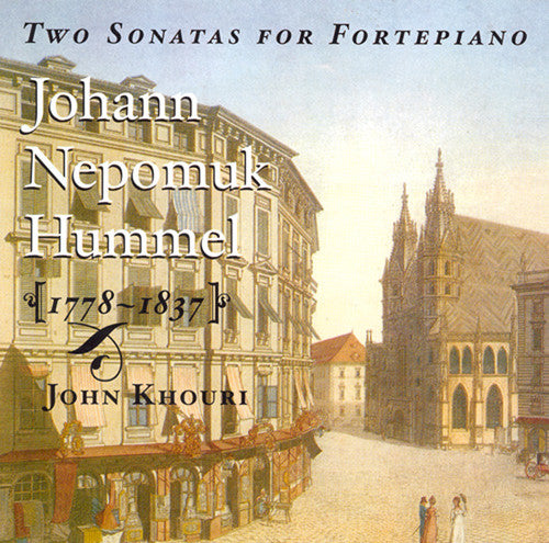 the album cover for John Khouri - Fortepiano Works
