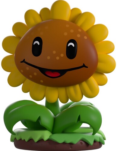 Youtooz - Plants Vs Zombies Sunflower Vinyl Figure - Youtooz - Plants Vs Zombies Sunflower Vinyl Figure - Collectibles