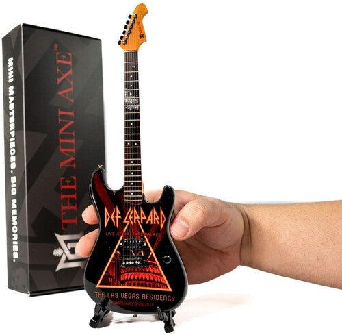 Mini Axe Def Leppard Vegas Residency Mini Guitar - Mini Axe Def Leppard Vegas Residency Mini Guitar - Collectibles