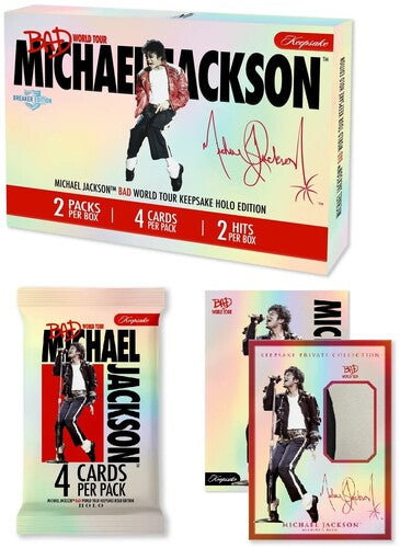 Keepsake - Michael Jackson Bad Holo Ed Single Box - Keepsake - Michael Jackson Bad Holo Ed Single Box - Collectibles
