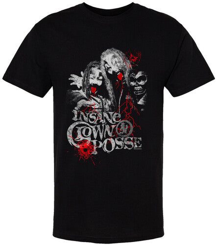Insane Clown Posse Dreadlock T-shirt X-large (blk) - Insane Clown Posse Dreadlock T-shirt X-large (blk) - Apparel