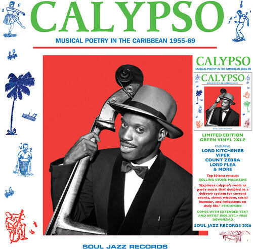 Soul Jazz Records Presents - Calypso: Musical Poetry In The Caribbean 1955-69 - - Vinyl Record