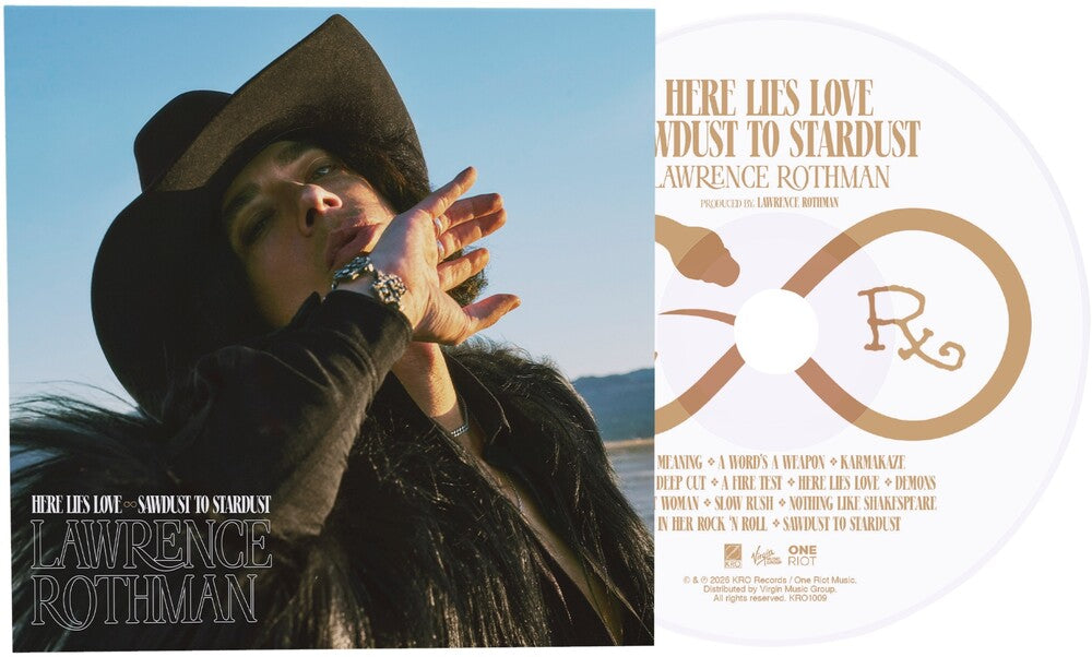 Pre-Order: Here Lies Love/Sawdust Into Stardust Music CD