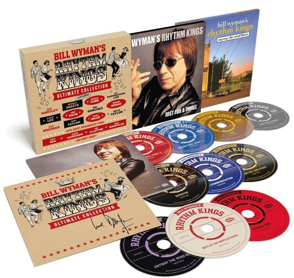 the album cover for Bill Wyman / Rhythm Kings - Ultimate Collection (Box) (Auto) (Uk)
