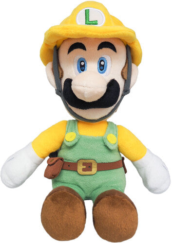Nintendo - Super Mario - Builder Luigi 10in Plush - Nintendo - Super Mario - Builder Luigi 10in Plush - Collectibles