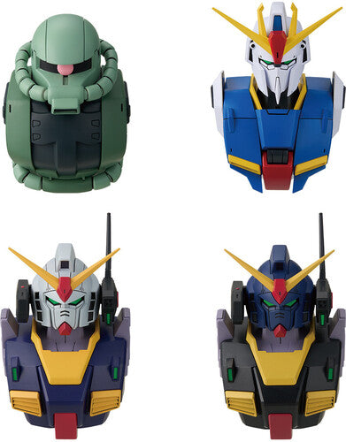 Ms Gundam Head Magnet Uc Saga 2 Zakka 4ct Pdq - Ms Gundam Head Magnet Uc Saga 2 Zakka 4ct Pdq - Collectibles