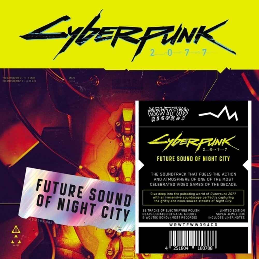 Cyberpunk 2077: Future Sound of Night City Music CD