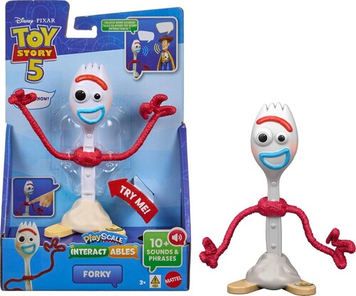 Pixar Toy Story - Toy Story 5 7in Forky Figure Interactables - Collectibles