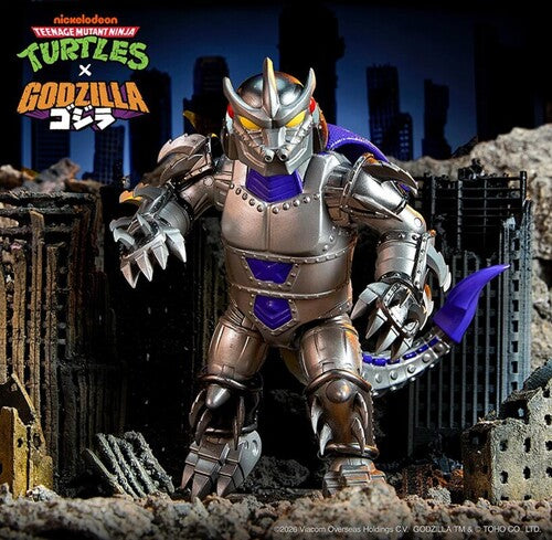 Tmnt X Godzilla Shredder Action Figure - Tmnt X Godzilla Shredder Action Figure - Collectibles
