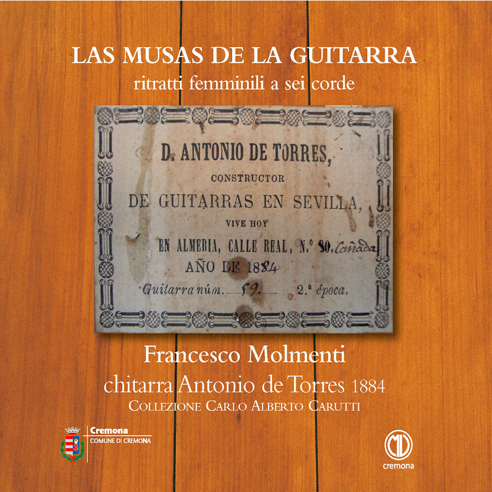 Pre-Order: Las Musas De La Guitarra - Francesco Molmenti Music CD