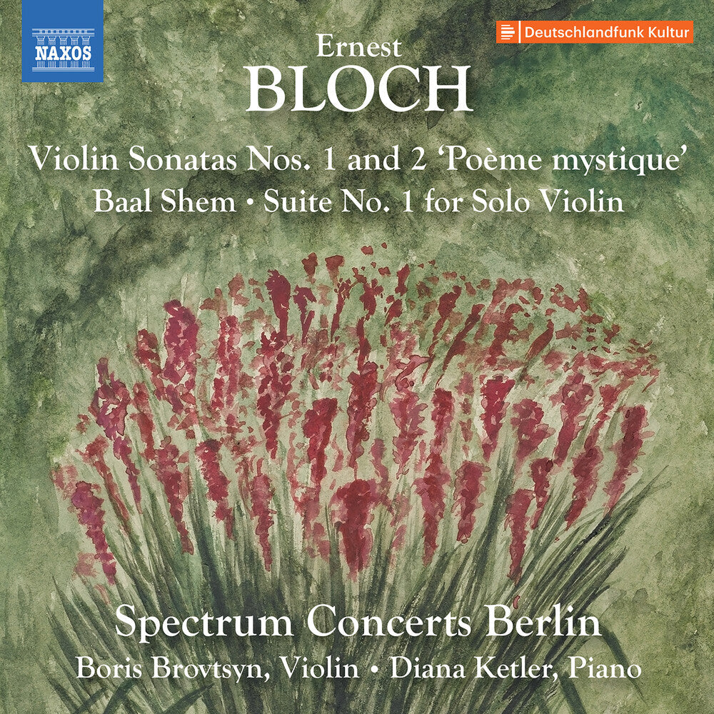 Pre-Order: Bloch: Vn Sons Nos. 1-2 Baal Shem Suite No. 1 Music CD