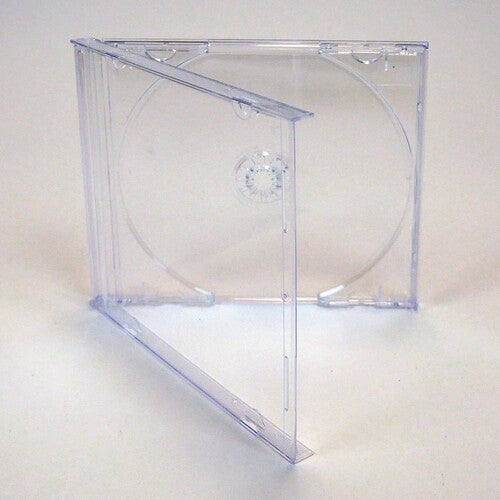 Bu Acrylic Single Cd Case W/clear Tray 25pk Clear - Bu Acrylic Single Cd Case W/clear Tray 25pk Clear